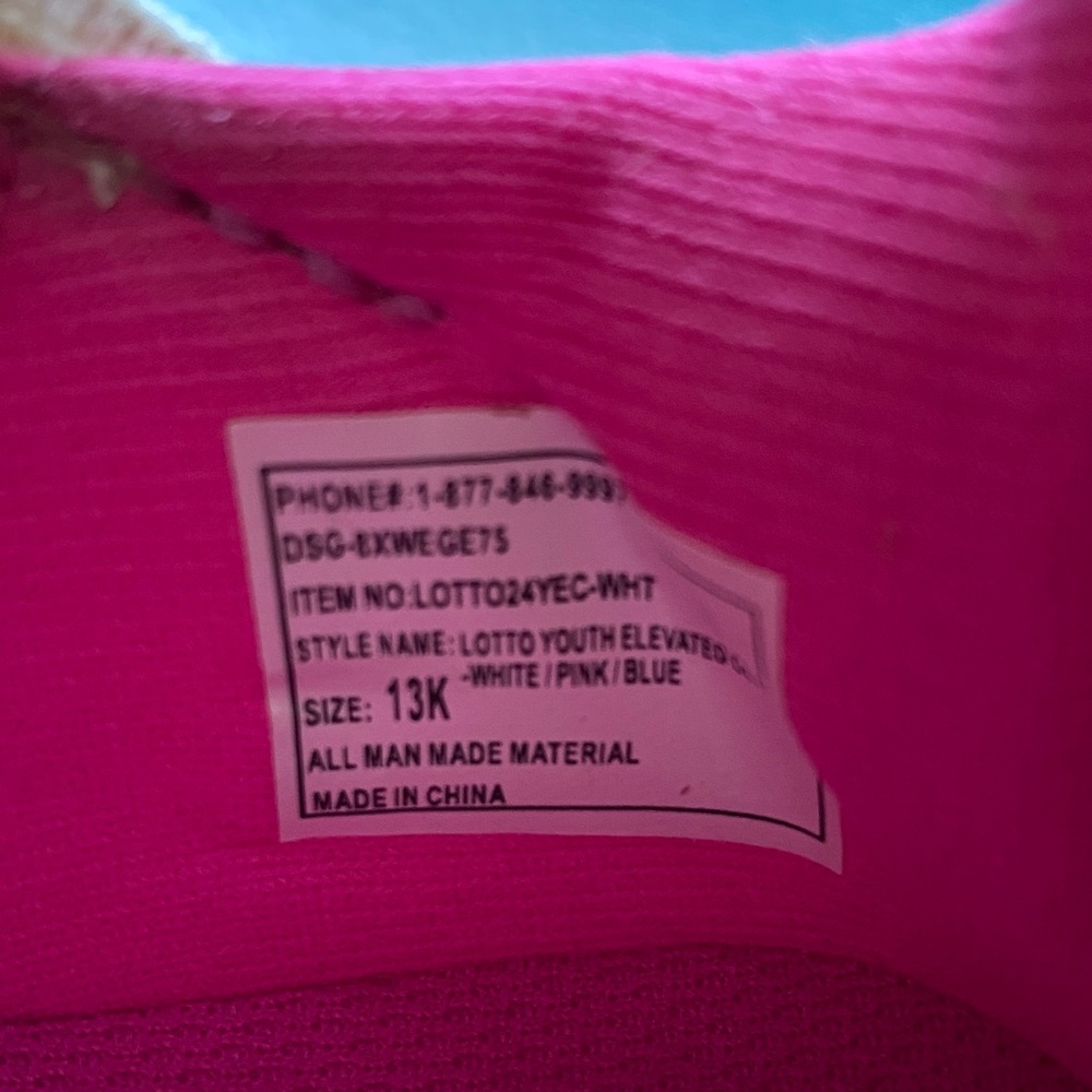 Lotto girls soccer cleats 13K - Picture 9 of 9